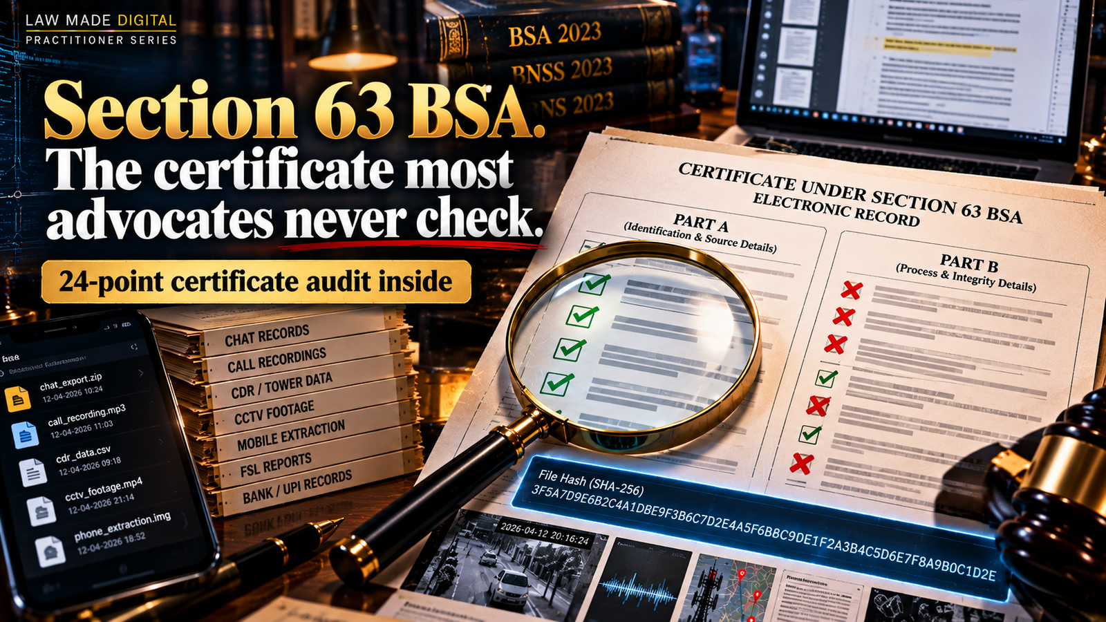 Section 63 BSA 24-Point Audit Checklist
