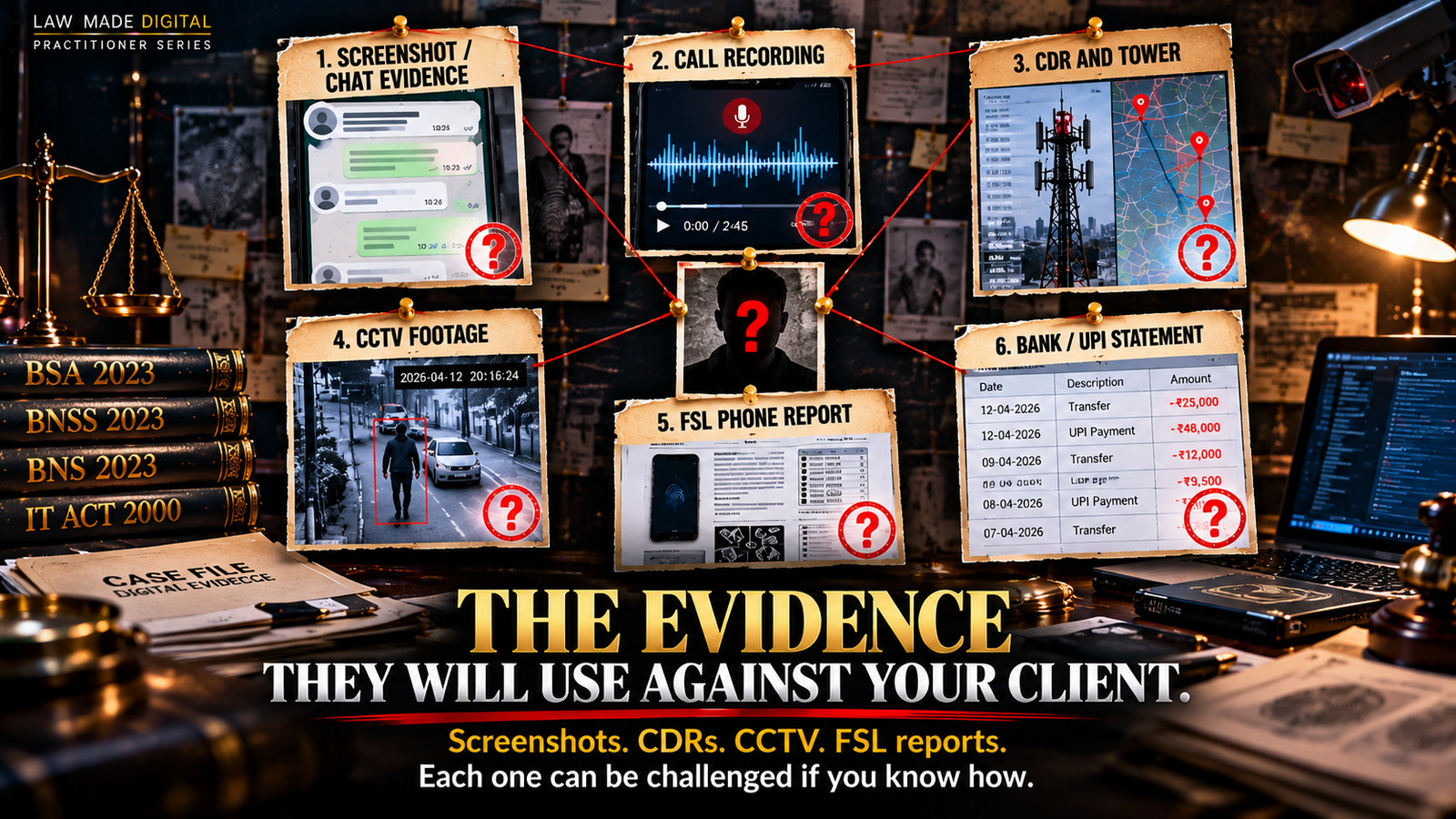 Case File Digital Evidence Breakdown