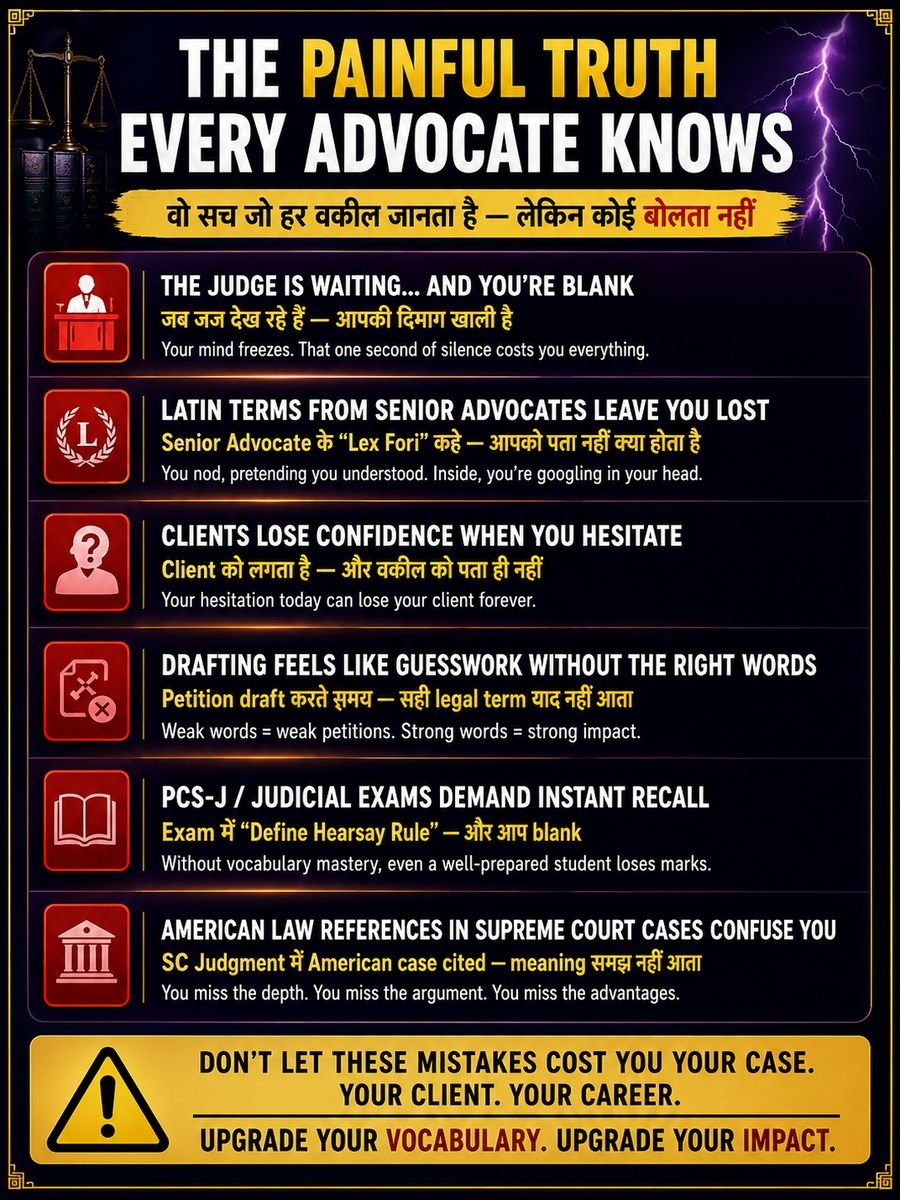 The painful truth every advocate knows