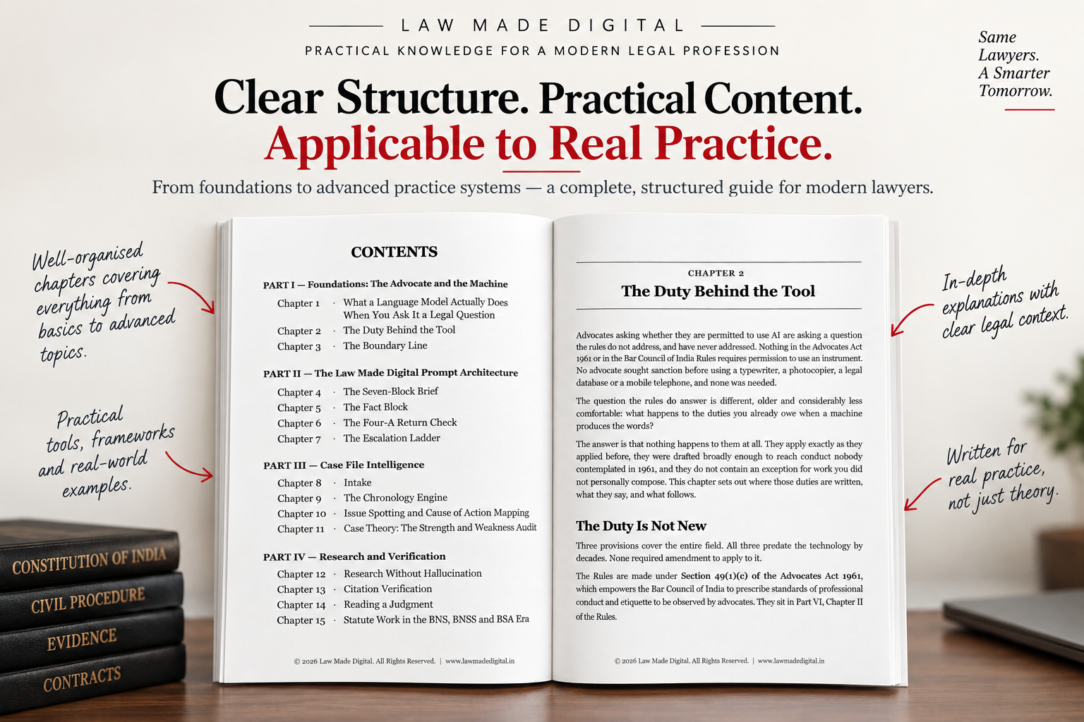 Clear Structure. Practical Content. Applicable to Real Practice