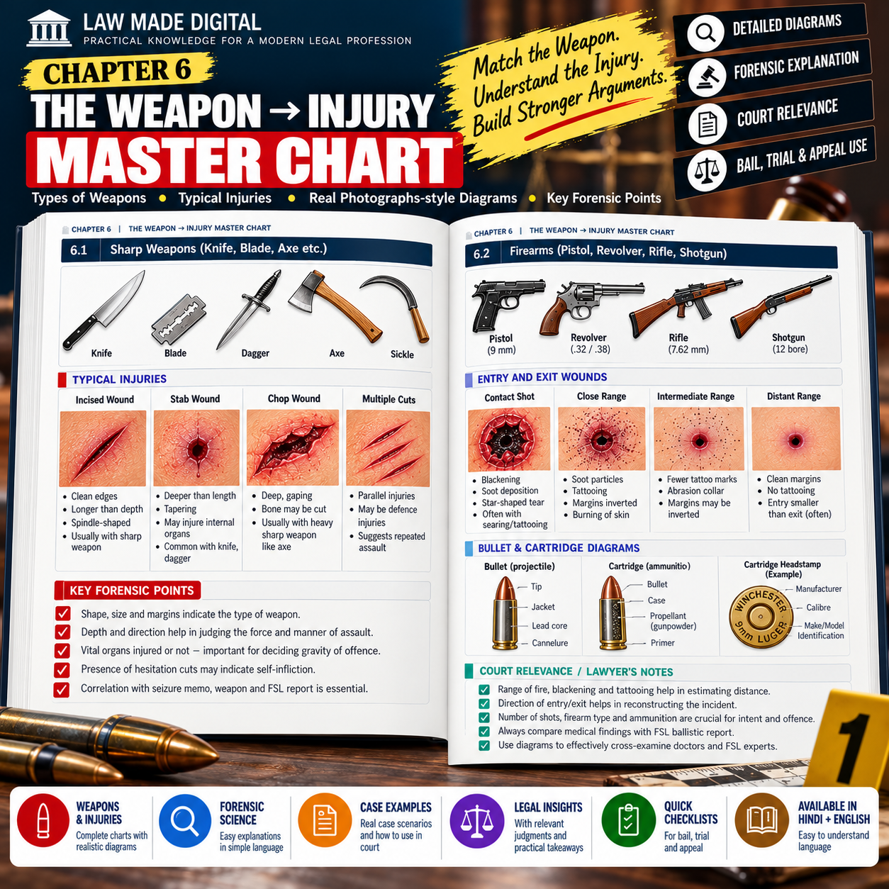 Volume 2 - Mechanical Injuries & Weapon Matrix